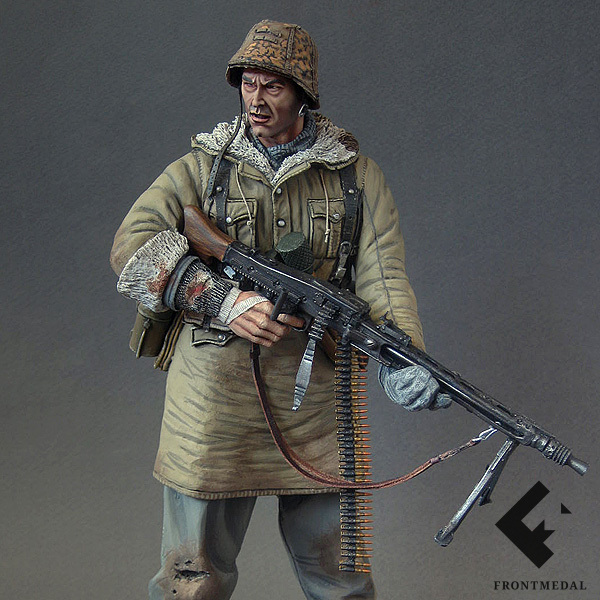 Гренадер с ручным пулеметом MG 42 (Харьков, 1943)