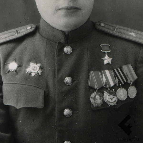 Фото-портрет Герой СССР - Павел Адамович Рослик