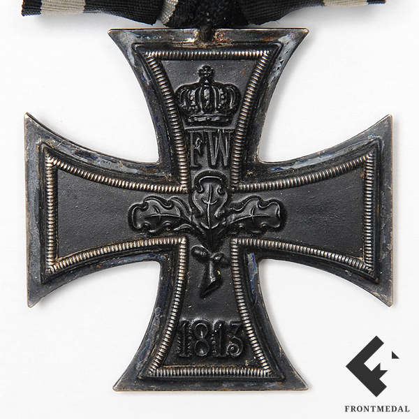 Железный крест 2 кл. образца 1914 года на одиночной колодке