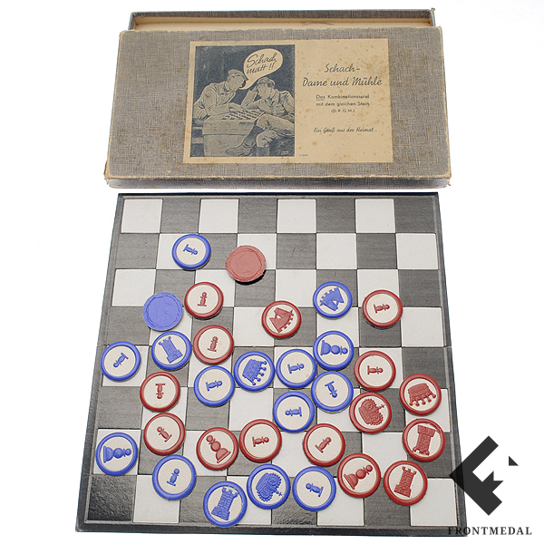 Настольные шахматы для солдат Вермахта
