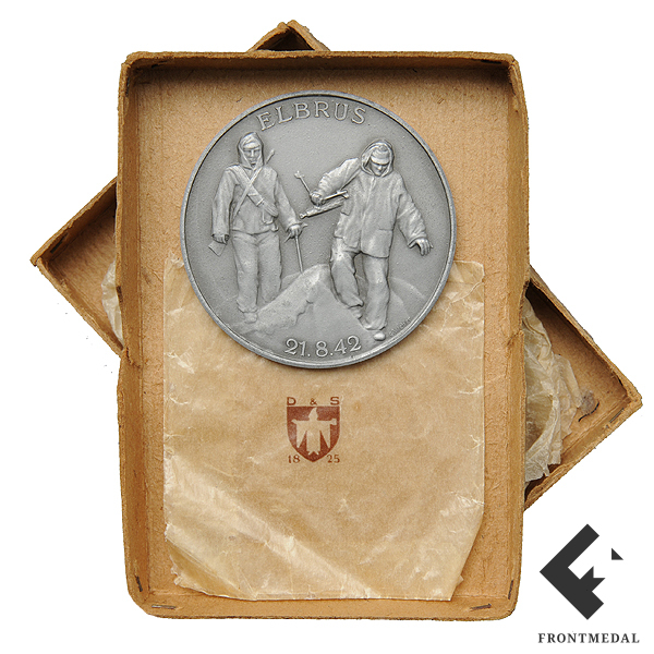 Медаль За водружение немецкого флага на Эльбрусе 21.8.1942