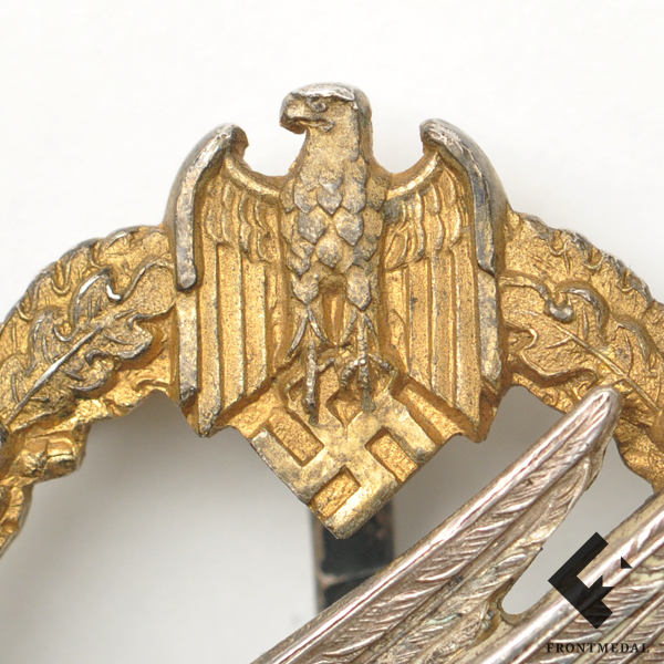 Знак Парашютист Сухопутных сил с подписным венком