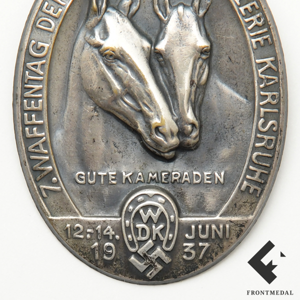 Значок "День немецкой кавалерии" (12-14 июня 1937 г.)