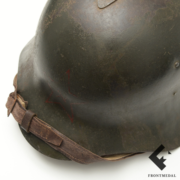 Стальной шлем СШ-36 - знаменитая Халхинголка со звездой