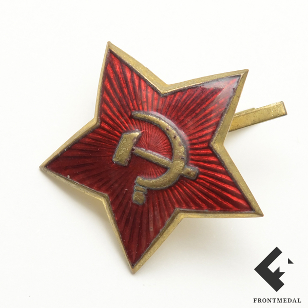 Эмблема "Красная звезда" на головной убор командного состава