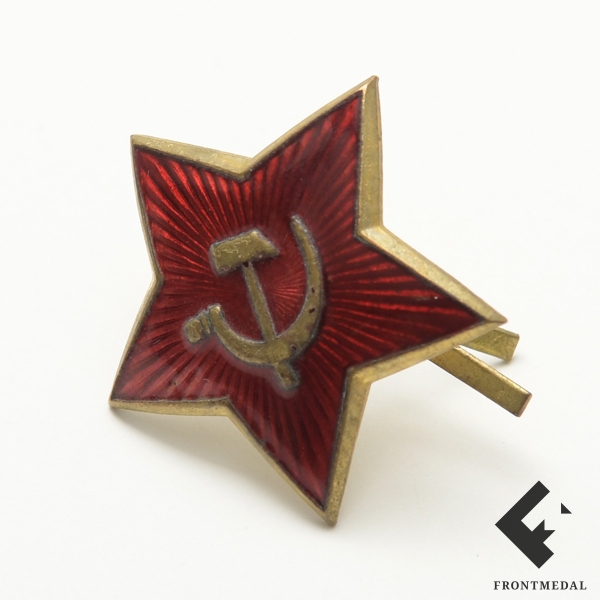 Эмблема "Красная звезда" на головной убор командного состава