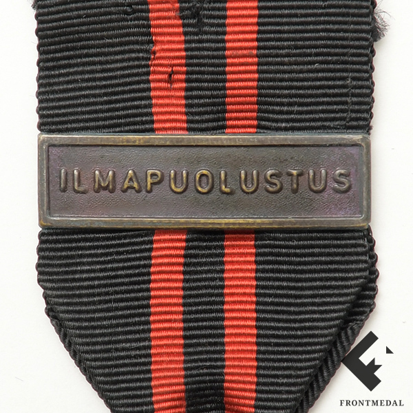 Медаль за Зимнюю войну для ПВО с планкой "ILMAPUOLUSTUS"