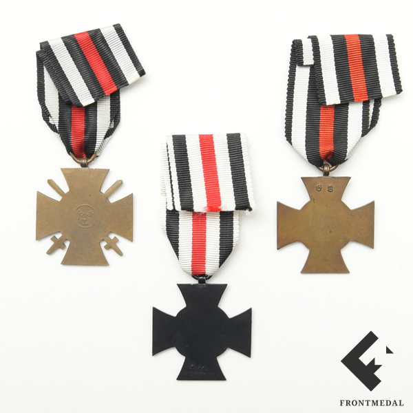 Комплект из трех вариантов Памятного креста войны 1914-18 гг.