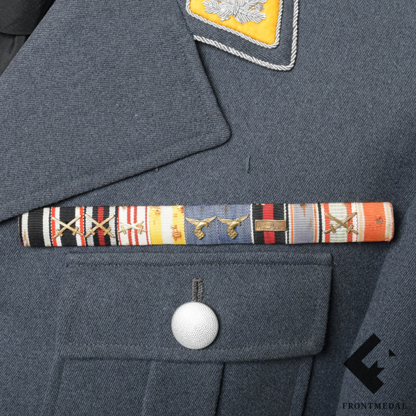 Китель с наградами подполковника ВВС Люфтваффе, 1936 г.