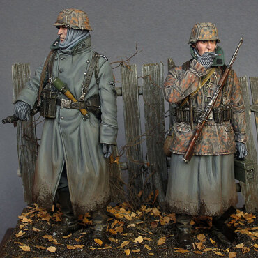 Пулемётный расчёт дивизии СС "Дас Рейх" (Русская осень, 1941)