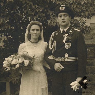 Свадебное фото танкиста Вермахта