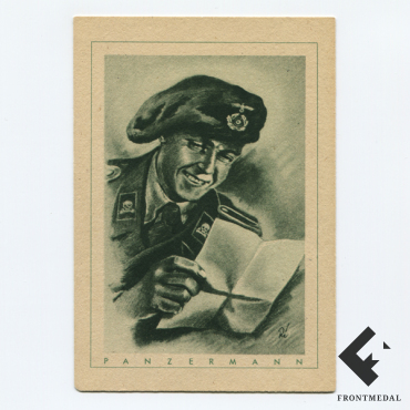 открытка PANZERMANN 1939 картинка