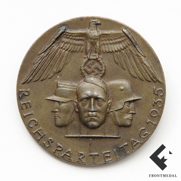 Знак партийного съезда 1935 года