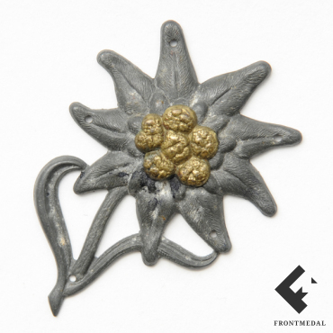 Эдельвейс на кепи горнострелковых частей Вермахта (клеймо C.T.D.)