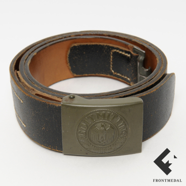 Ремень с пряжкой для рядового состава пехоты Вермахта
