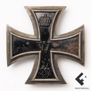 Железный крест 1 кл. обр. 1914 года "K.M.S.T. D.R.G.M."