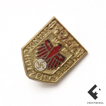 Малый значок "За стендовую стрельбу" 1944 года