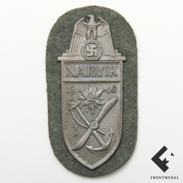 Нарукавный щит "NARVIK" для горных стрелков Вермахта