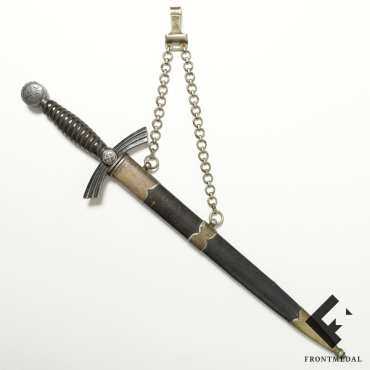 Кортик ВВС Люфтваффе обр. 1935 г. с данными владельца на гарде