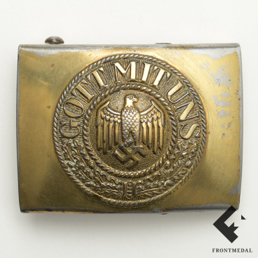 Пряжка "GOTT MIT UNS" для рядового состава ВМФ (клеймо C.T.D. 1942)