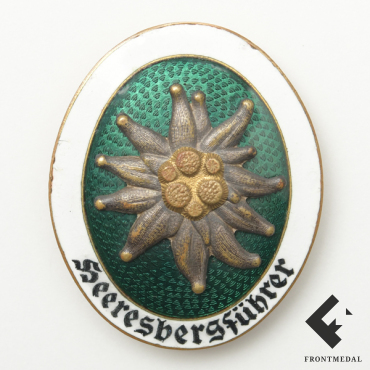 Квалификайионный знак горного проводника Вермахта