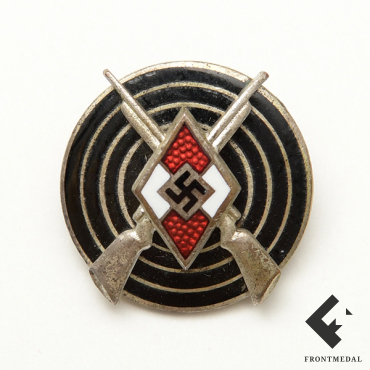Знак "За меткую стрельбу" Гитлерюгенд (клеймо RZM M 1/63)