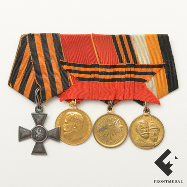 Колодка с знаком отличия Военного Ордена Св.Георгия 4 ст. N° 94797