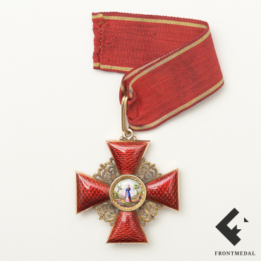 Знак ордена Св.Анны 2-й степени (Никольс и Плинке)