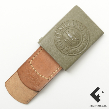 Пряжка ремня из снаряжения рядового состава Вермахта (клеймо Dr. F. & Co.)