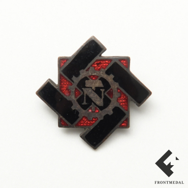 Членский значок организации TeNo с номером 002361A