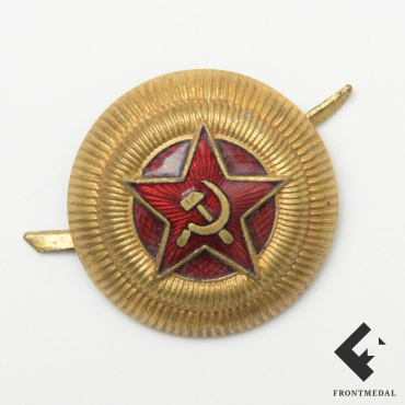 Эмблема на фуражку генеральского состава РККА обр. 1940 г.