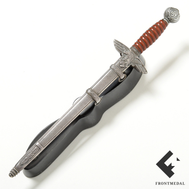 Миниатюра кортика Люфтваффе 3/4 на подставке в виде пропеллера