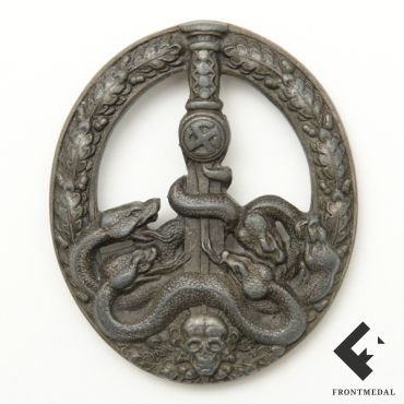 Знак За борьбу с партизанами в бронзе (C.E. Juncker)