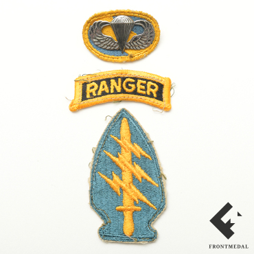 Эмблемы "RANGER" и знак для униформы разведчастей армии США
