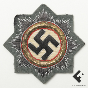 Шитая версия Ордена Немецкого креста в золоте (Schmuk & Cie)