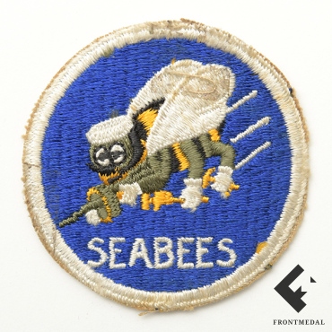 Нарукавнй знак "Военно-морские строительные батальоны США"