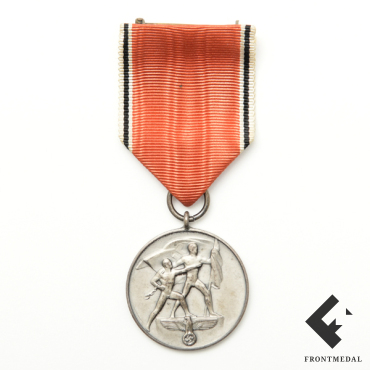 Медаль "13 марта 1938" на ленте с заколкой