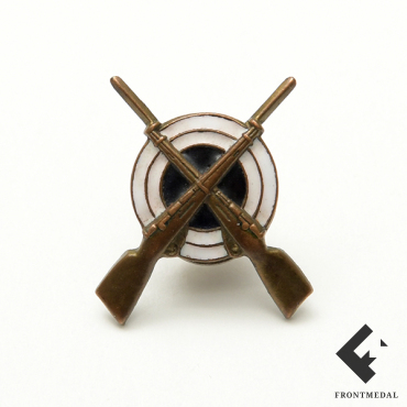 Петличная эмблема для стрелковых чайстей РККА