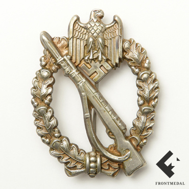 Пехотный штурмовой знак в серебре (C.E. Juncker)