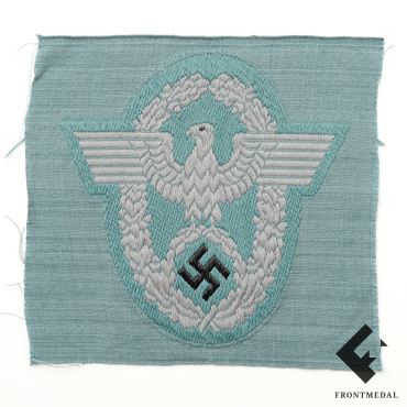 Нарукавный орел младших чинов фельддивизиона полиции, 1942-43 гг.