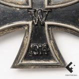 Железный крест 1 кл. обр. 1914 г. с уникальной системой крепежа