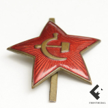 Эмблема "Красная звезда" на головной убор РККА
