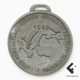 Памятный жетон 54-го горного саперного батальона за кампанию 1943 г.