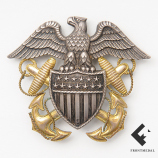 Кокарда на фуражку для командного состава ВМФ США