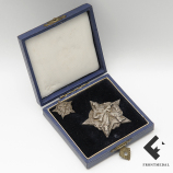 Знак "Чехословацкий Партизан" в футляре с миниатюрой