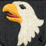 Нарукавный знак "Кричащий орел" (101ND AIRBORNE)