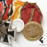 8-ми местная орденская колодка с наградами образца 1957 года