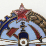 Членский знак добровольного общества "АВИАХИМ"