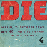 Обложка журнала DIE WOCHE - Войска СС на Кавказе, 1942 г.