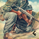Обложка журнала DIE WOCHE - Войска СС на Кавказе, 1942 г.